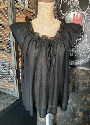 Blouse manches courtes, Vintage dressing, Noire, marque: Vintage Dressing, état: Très bon état, taille: L / 40 / 12, 5,00 €, 5,95 € Protection acheteurs (Pro) incluse