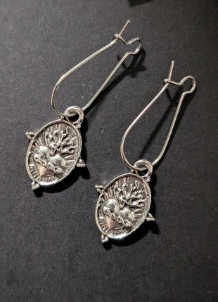 Minimalist Burning Heart Earrings, brand: gothic, condition: New with tags, £6.00, £7.00 includes Buyer Protection