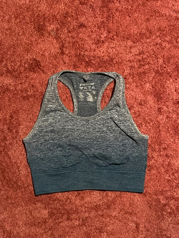 Primark grey sports bra