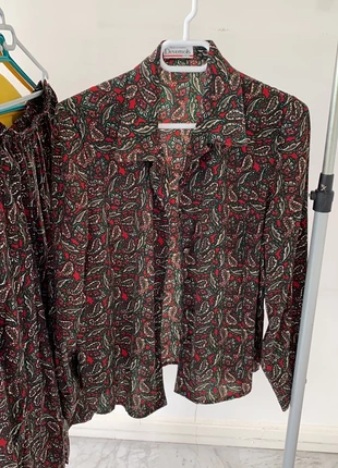 Ensemble jubé chemise synthétique , merk: DEVERNOIS, staat: Heel goed, maat: XXL / 44 / 16, € 8,00, € 9,10 inclusief Kopersbescherming