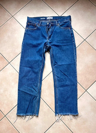 Jean mom bleu marine, marque: Mango, état: Très bon état, taille: M / 38 / 10, 5,00 €, 5,95 € Protection acheteurs incluse