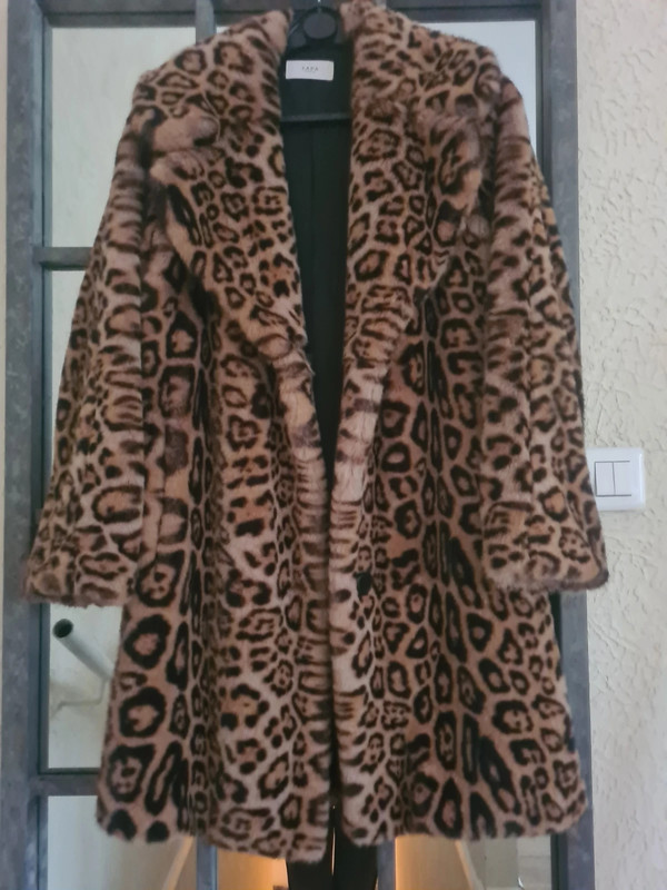 manteau zapa leopard