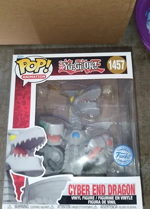Figurine 15 cm Super Sized Yu Gi oH Funko pop Cyber end Dragon figure rare YGH, brand: Yu-Gi-Oh!, condizioni: Ottime, taglia: Taglia unica, €26.00, €28.00 include la Protezione acquisti Pro