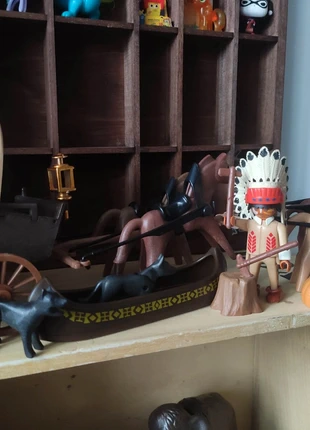 Lot vintage Playmobil indiaan, merk: Playmobil, staat: Heel goed, maat: Universeel, € 24,50, € 26,43 inclusief Kopersbescherming