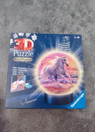 Puzzle 3D nightlight, merk: Puzzle, staat: Heel goed, maat: 6 jaar / 116 cm, € 3,00, € 3,85 inclusief Kopersbescherming
