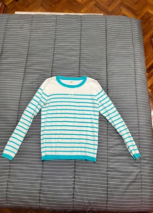 Jersey mujer azul y blanco talla M, marque: Green Coast, état: Très bon état, taille: M / 38 / 10, 8,00 €, 9,10 € Protection acheteurs incluse