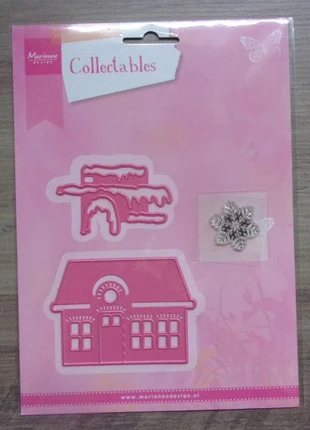 Matrice Pochoir métal Die Découpe Scrapbooking Marianne Design Collectables Maison Neige Hiver, brand: Marianne Design, condition: Very good, €2.00, €2.80 includes Buyer Protection Pro