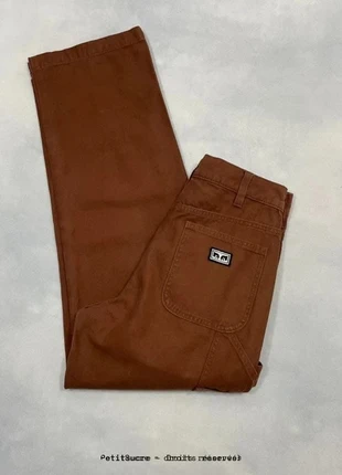 Jean Obey Marron Large Double Knee Baggy Loose Denim Pant style Surf Pant - S w26 /218B, brand: Obey, condizioni: Ottime, taglia: S / IT 40 / EU 36, €49.00, €52.15 include la Protezione acquisti Pro