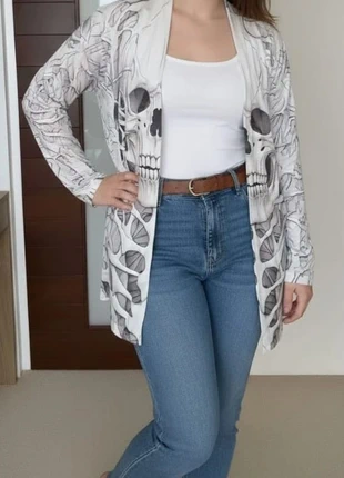 Veste légère gothique squelette – Spéciale Halloween – Taille S, marque: ShadowMuse, état: Très bon état, taille: S / 36 / 8, 29,90 €, 32,10 € Protection acheteurs (Pro) incluse