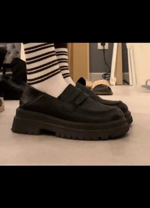 Mocassins noir, marke: Shein, zustand: Sehr gut, größe: 38, 1,00 €, 1,75 € inklusive Vinted-Käuferschutz