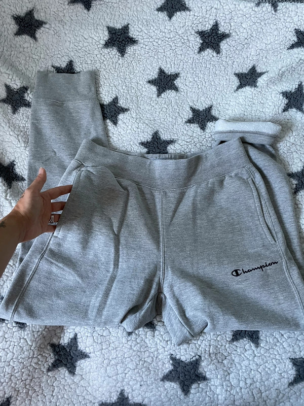 Champion silver sales grey sweatpants