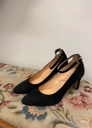 Vintage Italian suede leather classy strap pumps, marque: Cristian Daniel, état: Très bon état, taille: 39, 24,00 €, 25,90 € Protection acheteurs incluse