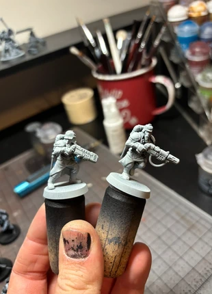 Death korps of krieg heavy gunners, brand: Games Workshop, condition: Very good, £10.00, £11.20 includes Buyer Protection