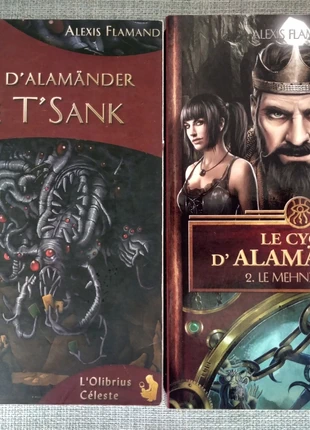 Le cycle d'Alamänder, tome 1 & 2, staat: Goed, € 4,00, € 4,90 inclusief Kopersbescherming