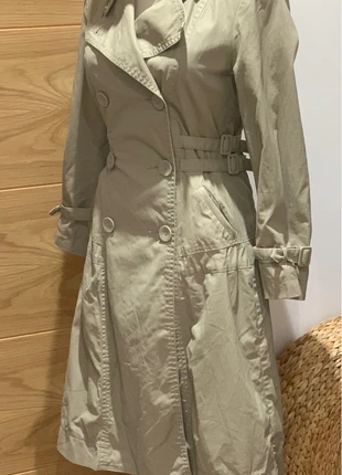 Y2k Vintage Buckle Strap Trench Coat, brand: Firetrap, condition: Very good, size: S / 8, £20.00, £21.70 includes Buyer Protection