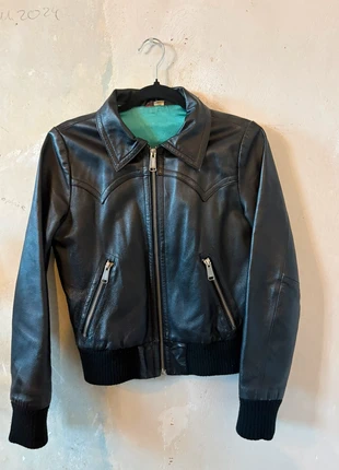 H&M Lederjacke – Schwarz, Biker Style, marque: H&M, état: Très bon état, taille: M / 38 / 10, 39,00 €, 41,65 € Protection acheteurs incluse