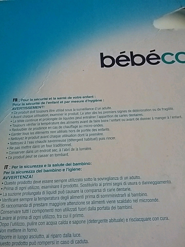 Coffret Repas Bebe Confort Vinted