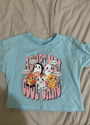 Blue shirt, brand: Adopt Me, condition: New without tags, size: 5 years / 110 cm, €2.00, €2.80 includes Buyer Protection