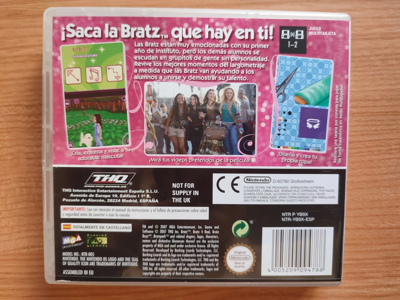 Bratz nintendo ds sales