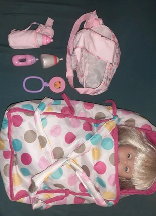 Poupée + accessoires, état: Très bon état, taille: Taille unique, 4,00 €, 4,90 € Protection acheteurs incluse