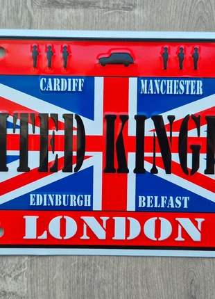 Mooie United Kingdom London plaat voor in de mancave, staat: Nieuw zonder prijskaartje, € 5,00, € 5,95 inclusief Kopersbescherming