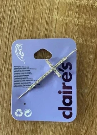 Bijoux d'oreille croix, marke: Claire's, zustand: Neu, mit Etikett, 1,00 €, 1,75 € inklusive Vinted-Käuferschutz