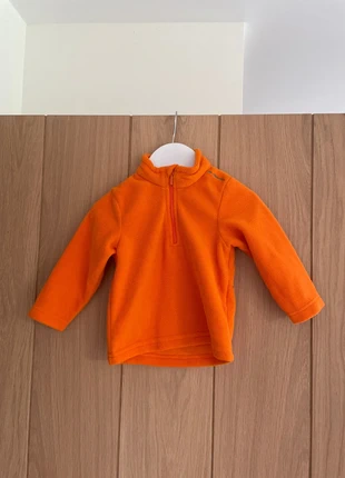 Oranje fleece / Quechua / 12 maand, marca: Quechua, estado: Muito bom, tamanho: 9-12 meses / 74 cm, €2.00, €2.80 inclui Proteção do Comprador
