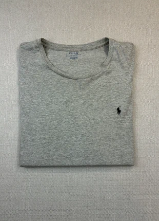 Long sleeve Polo Ralph Lauren logo brodé  taille LL /Gris tee shirt, marca: Polo Ralph Lauren, estado: Muito bom, tamanho: L, €25.00, €26.95 inclui Proteção do Comprador Pro