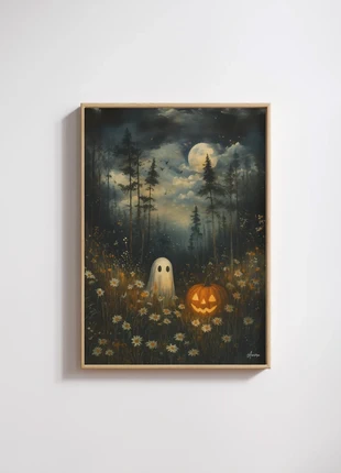 Poster: scare forest, merk: amera, staat: Nieuw met prijskaartje, € 6,50, € 7,53 inclusief Kopersbescherming Pro