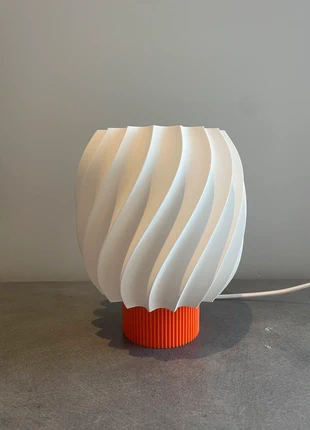 Lampe artisanale impression 3D + ampoule, marque: Unique, état: Neuf avec étiquette, 27,00 €, 29,05 € Protection acheteurs incluse