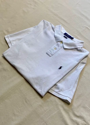 White Ralph Lauren polo (SB29), marque: Ralph Lauren, état: Satisfaisant, taille: XL, 9,99 €, 11,19 € Protection acheteurs (Pro) incluse