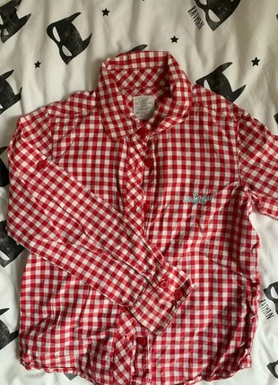 Chemise vichy rouge, brand: L.O.G.G., condition: Very good, size: 6 years / 116 cm, €3.00, €3.85 includes Buyer Protection