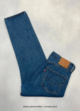 Jean Levi’s 501 Bleu Marine Coupe droite Homme Taille M w33 #853, marca: Levi Strauss & Co., estado: Muito bom, tamanho: PT 42 | W33, €31.90, €34.20 inclui Proteção do Comprador