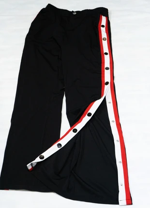 Punk style pants with side slit 00's streetwear style y2k, merk: Vintage Dressing, staat: Heel goed, maat: M / 38 / 10, € 15,00, € 16,45 inclusief Kopersbescherming Pro