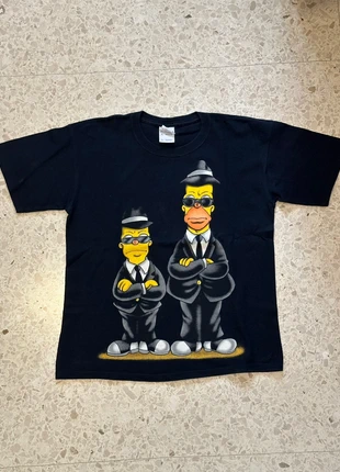 Simpsons Vintage T-Shirt L Youth M Adult Crop Fit, brand: Gildan, condizioni: Ottime, taglia: L, €14.00, €15.40 include la Protezione acquisti