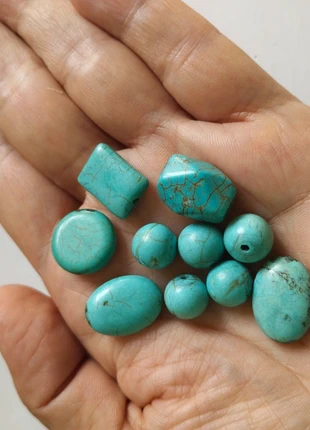 Perles pierre Turquoise, marque: Turquoise, état: Très bon état, 5,00 €, 5,95 € Protection acheteurs incluse