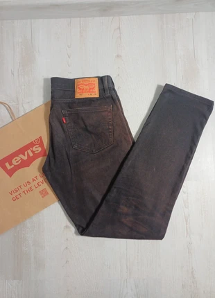 Jean Levi’s 511 Coupe Slim / W34 L34 / Noir et marron / JL77, marque: Levi's, état: Très bon état, taille: W34 | FR 44, 16,00 €, 17,50 € Protection acheteurs incluse