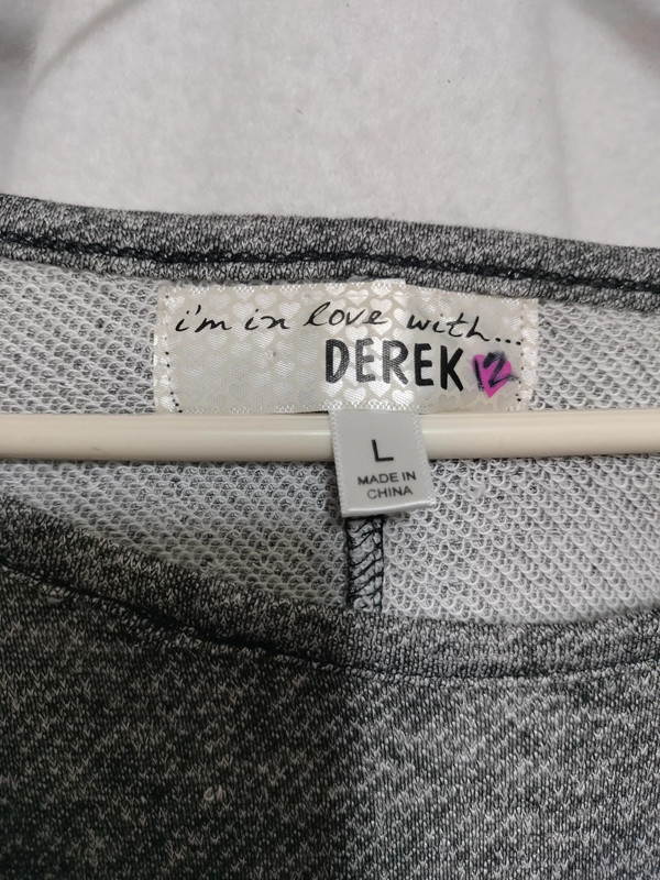 Derek heart fleece top 2