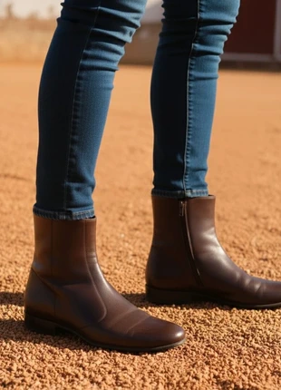 Botín caballero N-39 piel caprina hechos por artesanos Donattelli, marca: donattelli, estado: Muy bueno, tamaño: 39, 45,00 €, 47,95 € Protección al comprador incluida