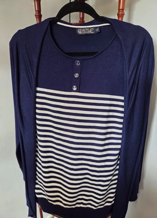 Ladies jumper  with cardigan  look, brand: castle, condition: Very good, size: Other, €5.00, €5.95 includes Buyer Protection