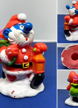Ancienne Figurine Grand Schtroumpf Père Noel Publicitaire BIP Holland 1995, brand: bip, condition: Good, size: One size, €7.00, €8.05 includes Buyer Protection