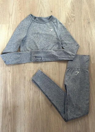 Ensemble Gymshark Vital Gris | Taille XS, marque: Gymshark, état: Très bon état, taille: XS / 34 / 6, 59,99 €, 63,69 € Protection acheteurs incluse