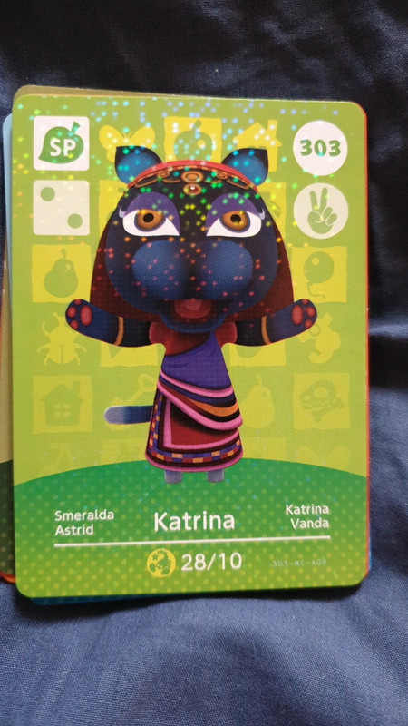 Animal Crossing amiibo Card - #376 Rizzo - Series 4