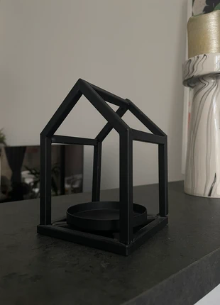Bougeoir Home Graphique Noir Metal, brand: Maisons du Monde, condition: Very good, €5.00, €5.95 includes Buyer Protection