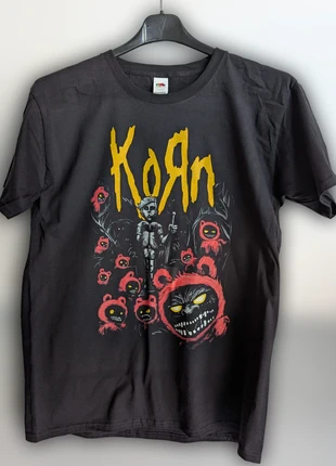 T-shirt nera | Korn, marque: nobrand, état: Très bon état, taille: L, 13,00 €, 14,35 € Protection acheteurs (Pro) incluse