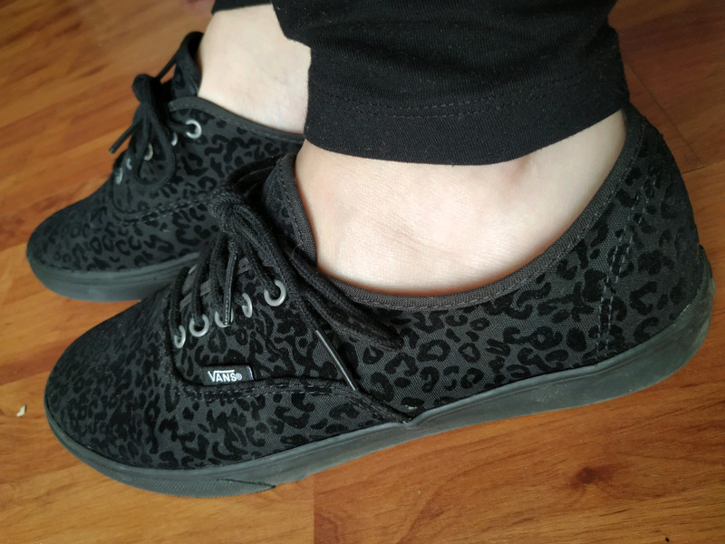 Vans clearance de leopardo