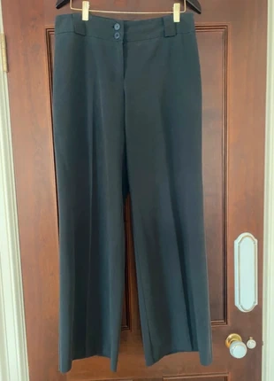 James Lakeland Black Wide-Leg Trousers – Made in Italy, Size 44/UK 16, brand: james lakeland, condition: Good, size: XXL / 44 / 16, €8.00, €9.10 includes Buyer Protection