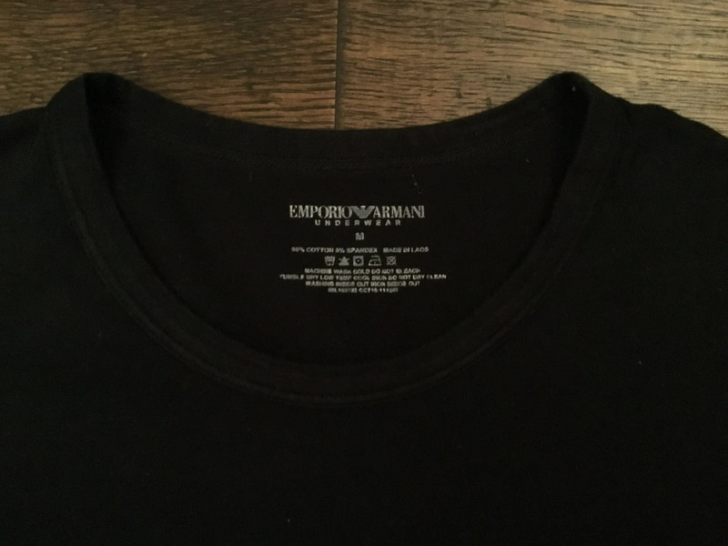 Emporio Armani Black TShirt Medium Vinted