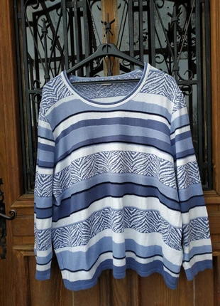 Pull bleu, marque: Atelier, état: Neuf sans étiquette, taille: 7XL / 54 / 26, 12,00 €, 13,30 € Protection acheteurs incluse