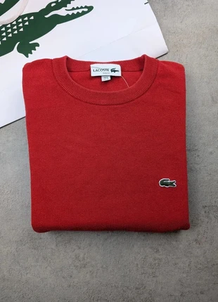 Pull Col Rond Crewneck Lacoste - Slim Fit - Rouge - Taille 6 (XL) Homme, marke: Lacoste, zustand: Gut, größe: XL, 20,00 €, 21,70 € beinhaltet Vinted-Käuferschutz Pro